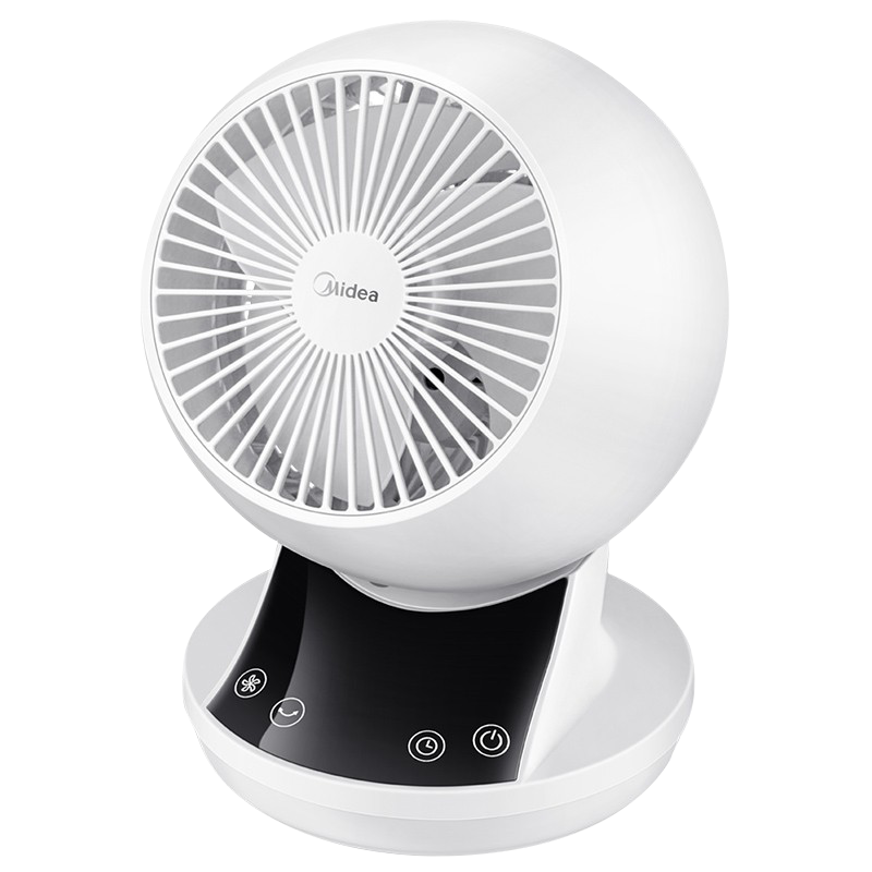 美的(Midea)台扇家用办公居家涡轮扇台式空气循环扇宿舍学生小风扇迷你小巧电风扇GAF18AD