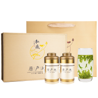 春逸茗茶 明前龙井茶 2022年新茶龙井绿茶春茶 龙井罐送礼礼盒装200g