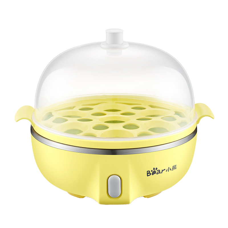 小熊(Bear)煮蛋器 家用早餐迷你机蒸蛋器自动断电一键式单层 DQ-B07T2