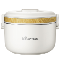 小熊(Bear)电煮锅学生锅多用锅宿舍小锅煮面锅神器多功能电热锅小功率寝室小锅DRG-C10D1白色