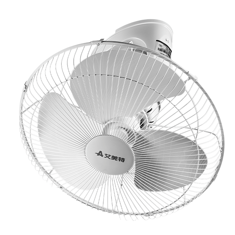 艾美特(Airmate)壁扇吸顶风扇16吋摇头楼顶扇 家用吊顶电风扇 宿舍楼底吊风扇挂壁壁扇吸顶式轻音工程扇FL4005