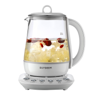 北鼎(buydeem)新品全自动多功能养生壶 K108 按键式 1.5L 高硼硅玻璃