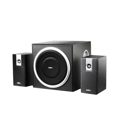 Edifier/漫步者R308PK蓝牙多媒体有源usb电脑音箱桌面笔记本台式机重低音炮音响家用客厅环 黑色