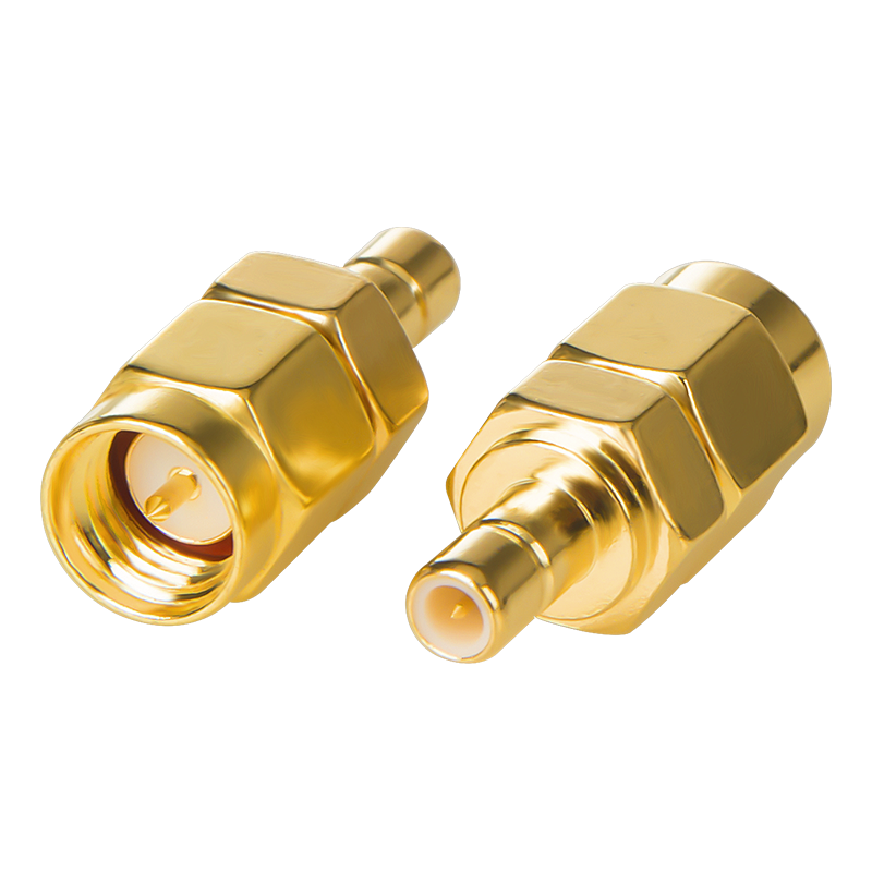 博扬 高频射频同轴转接器50欧 SMA公转SMB公转换器 1个装 BY-SMA/SMB-JJ