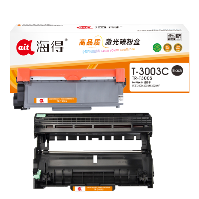 海得T300S粉盒+D300S鼓架 硒鼓套装适用东芝T-3003C 300D 302DNF 301DN 打印机碳粉盒