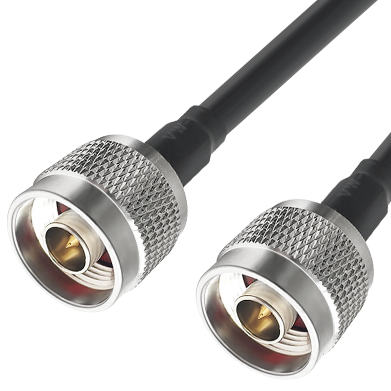 博扬 同轴射频连接线 N公头转N公头转接线 同轴SYV50-5跳线馈线 N-N型延长线 BY-NJ/NJ