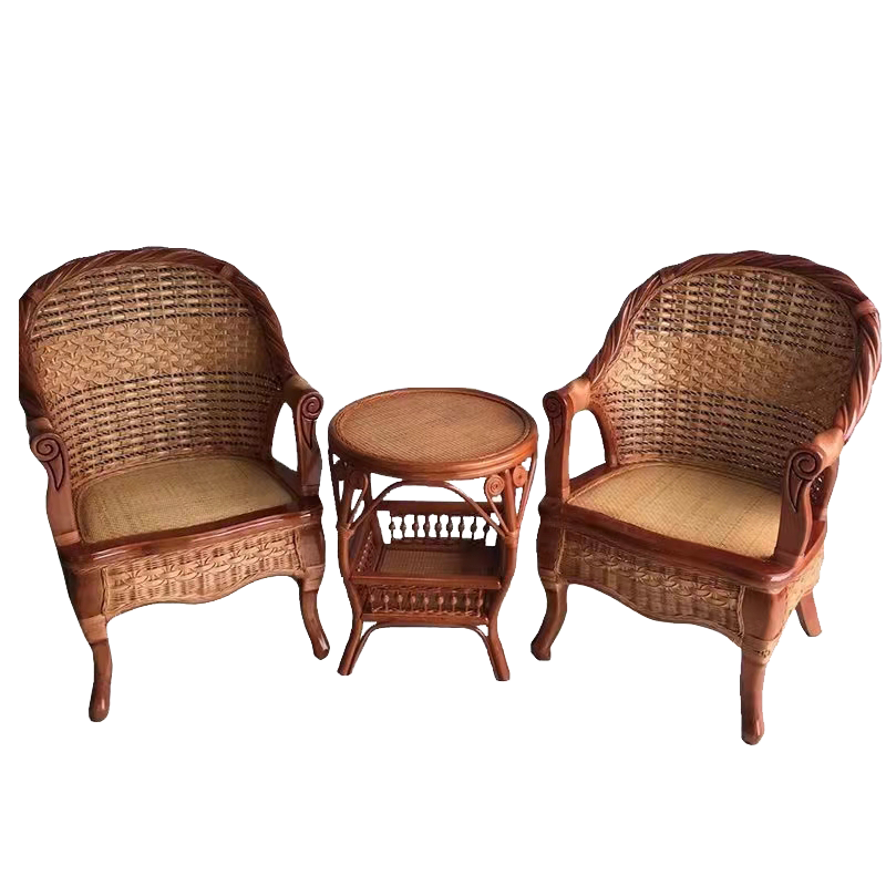 客识 KS002 休闲单人椅、真藤椅、藤椅、简约桌椅