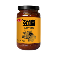 仲景劲道牛肉酱230g/瓶 香菇牛肉酱五香拌饭拌面酱佐餐下饭菜 五香牛肉酱230g