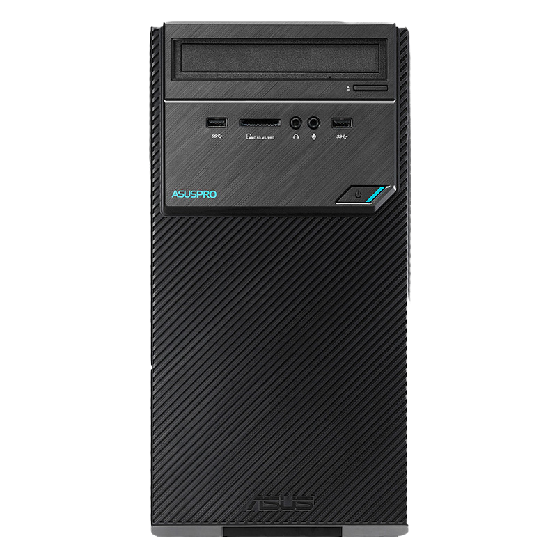 华硕(ASUS)商用台式电脑 弘道D300TA-I5K00184 (i5-10400 16G 1T+128G 集显 DOS)