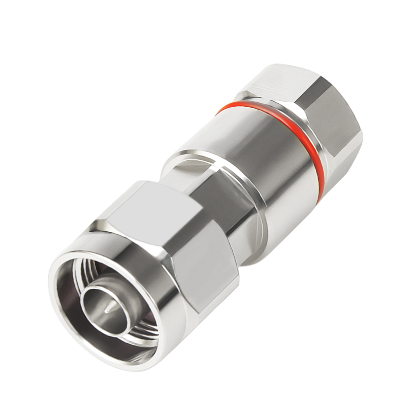 博扬 高频射频同轴N型公头 L16连接器 NM-J1/2 匹配1/2(50-9)超柔馈线 1个装 BY-N-J-1/2S