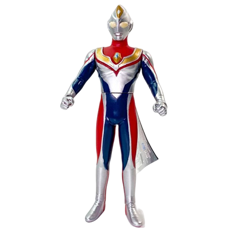 万代 奥特曼软胶系列人偶大号 戴拿奥特曼