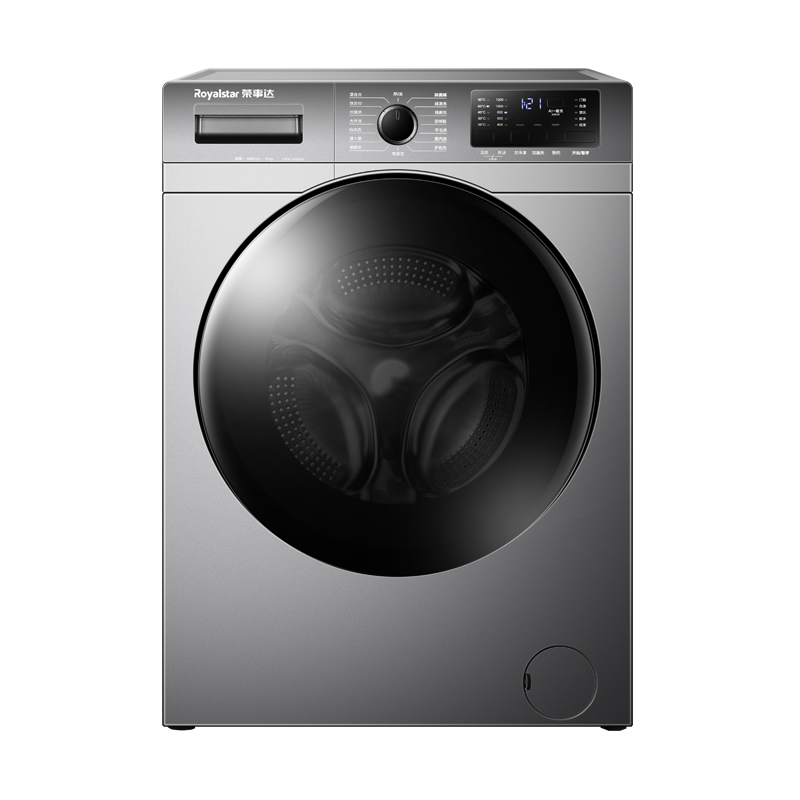 苏宁宜品X荣事达(Royalstar)家用直驱变频滚筒洗衣机全自动蒸汽除螨高温煮洗衣机变频筒自洁大容量 10公斤蒸汽洗