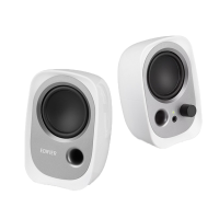 漫步者(EDIFIER)R12U 入门级微型2.0桌面音响 笔记本音箱 电脑音箱 白色