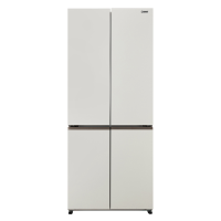 松下(Panasonic)510L无霜变频对开十字门白大容量电冰箱家用NR-ED51CTA-W