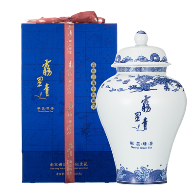 [中华特色]池州馆 2025年春茶新茶天方茶叶 300g礼盒装雾里青绿茶明前特级高山清香型手工头采毛尖芽茶安徽绿茶