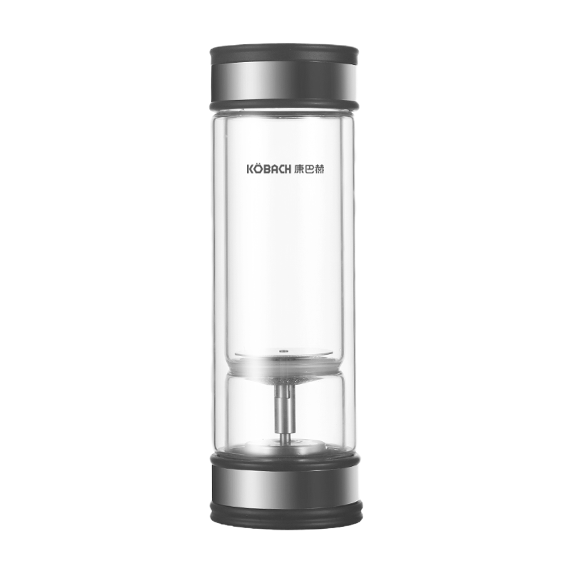 康巴赫(KBH)玻璃杯水杯泡茶杯双层加厚防烫高硼硅玻璃杯