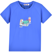 [8折价:28.8元]铅笔俱乐部童装男童速干衣夏装新款儿童短袖T恤中大童圆领