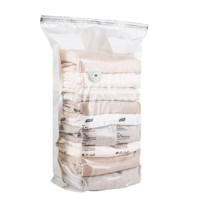 太力 真空压缩袋免抽气旅行收纳袋立体式真空袋棉被子衣物整理袋 中