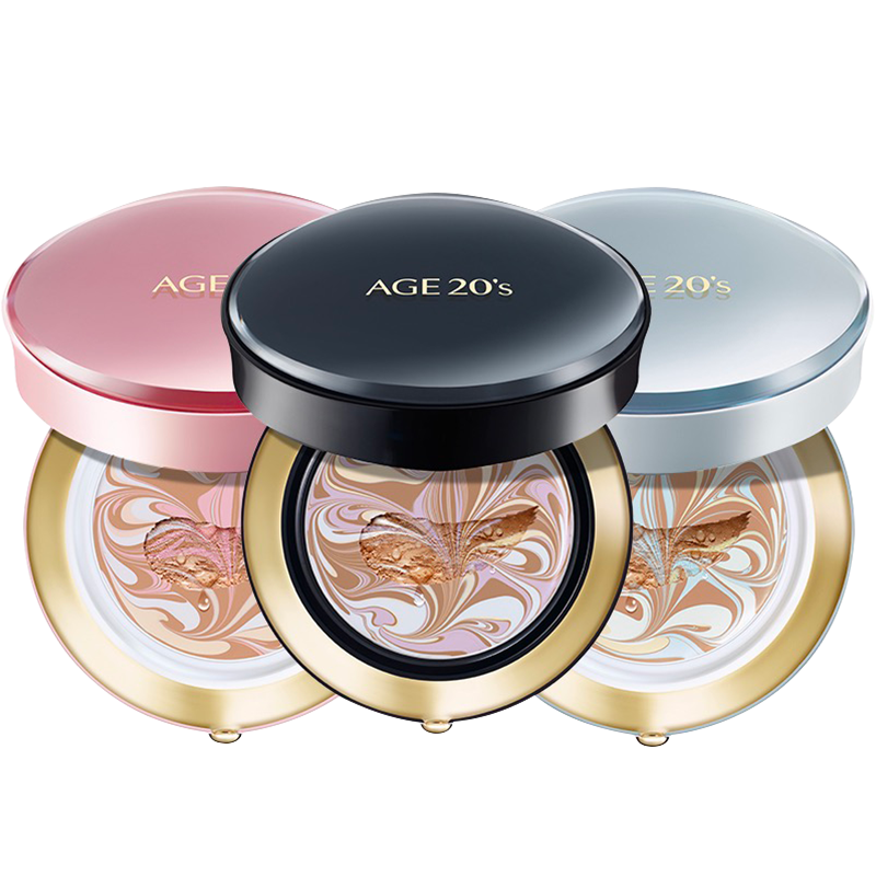 AGE20‘s 进口爱敬气垫 精华遮瑕粉底湿润大师M21号14g*2ea/盒