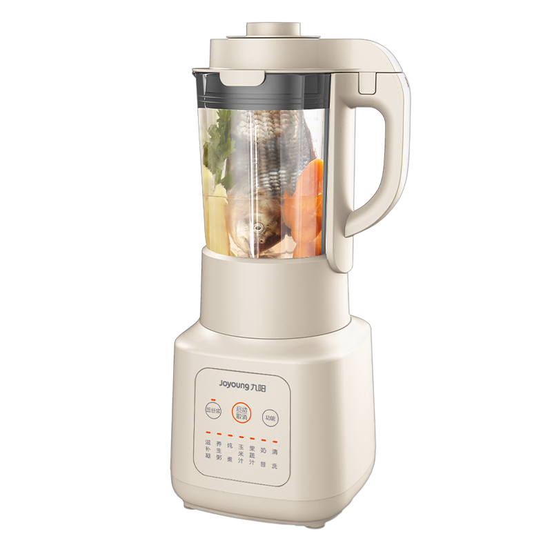 九阳 破壁机加热破壁多功能豆浆机榨汁机L18-P631 米白