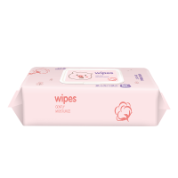 三只小猪婴幼儿湿巾1包80抽带盖便携宝宝湿巾纸无刺激新生儿手口湿纸巾
