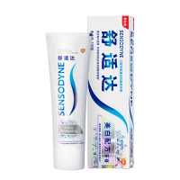 舒适达/SENSODYNE 美白配方抗敏感牙膏100g*2支装 温和研磨 去黄亮白 含氟护龈防蛀