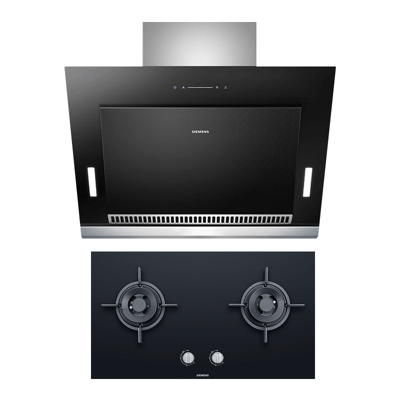 西门子家用吸油烟机燃气灶具套餐 大吸力8B2+23MMP烟灶套装