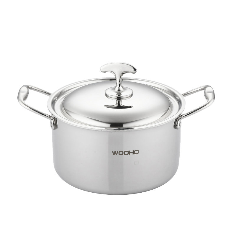 万德霍(WODHO) 传世经典汤锅纯铂金logo