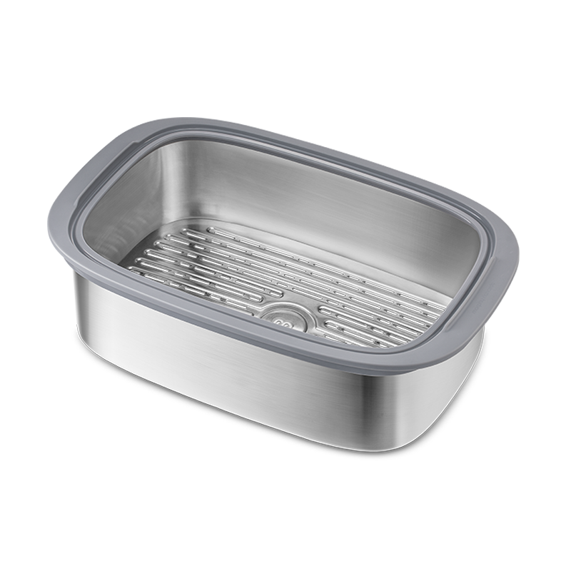 摩飞电器(Morphyrichards)蒸炖锅预约定时大容量MR1168 不锈钢蒸屉配件MR1075