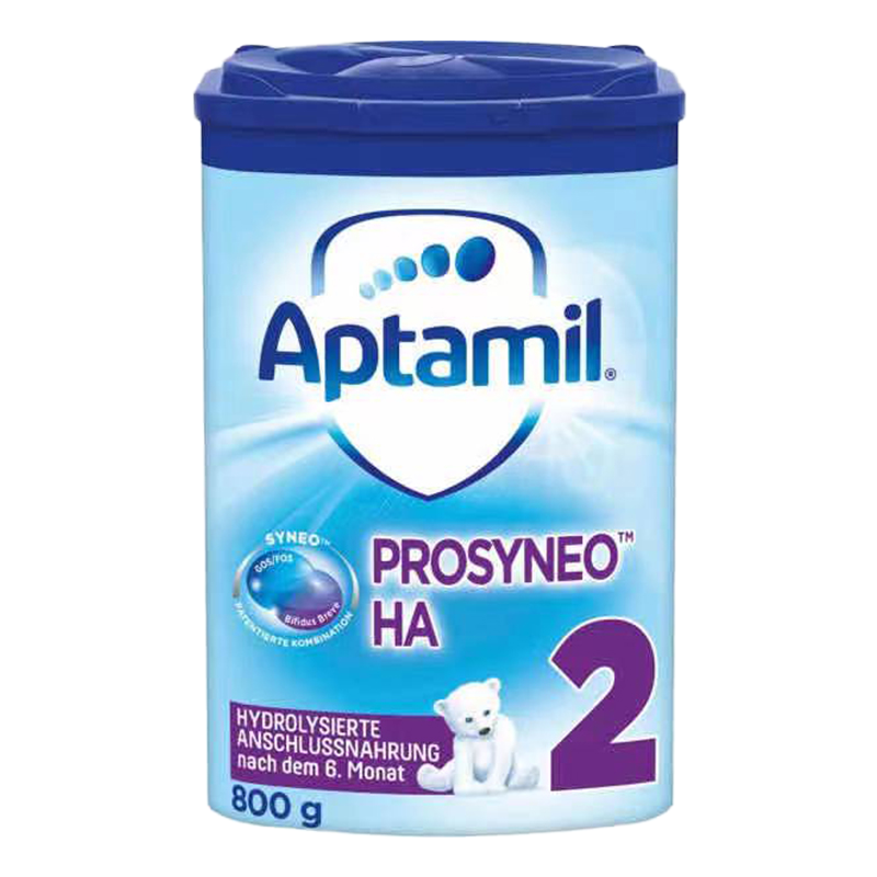 [全球购]德国爱他美半水解2段奶粉*2罐装800g  2024.1