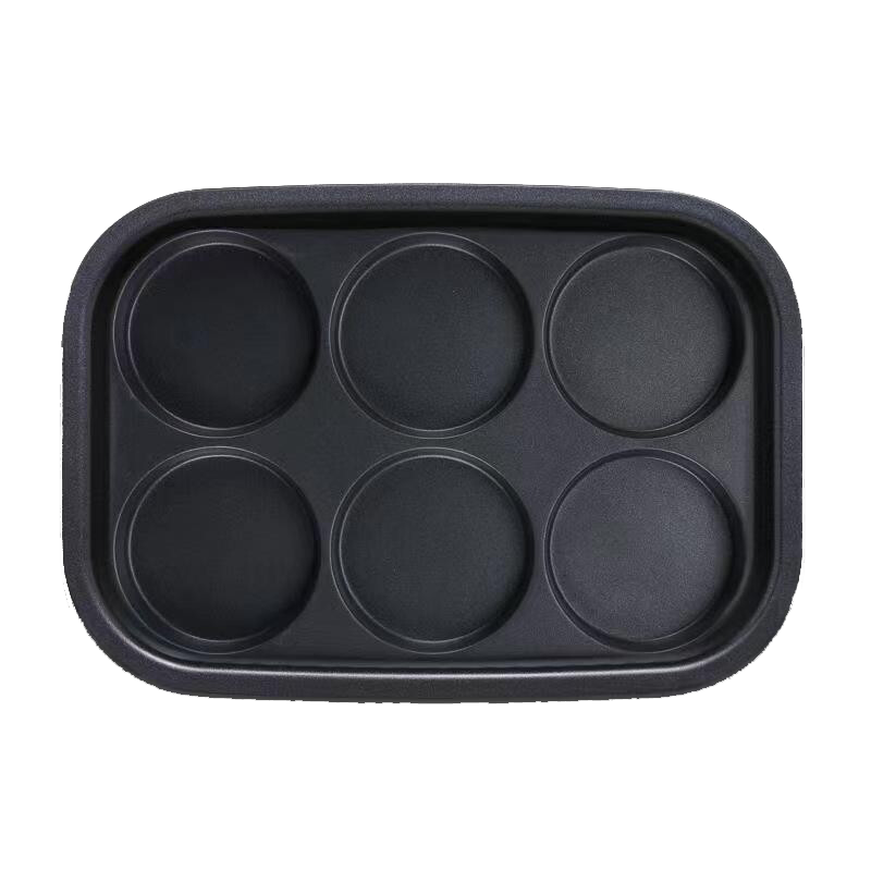 摩飞多功能锅二代分体电火锅魔飞家用烤肉涮煎蒸煮电热锅大容量升级触屏预约调时网红料理锅MR9099 MR1084六圆盘