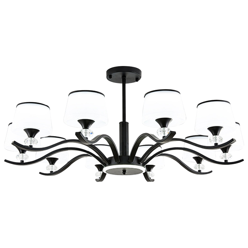 辛羽轻奢客厅灯吊灯现代简约大气卧室灯2021年新款北欧餐厅灯具套餐组合