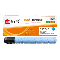 海得TN324粉盒TF-TN324C蓝色适用柯尼卡美能达bizhub C454 C308 C258 C368 复印机耗材