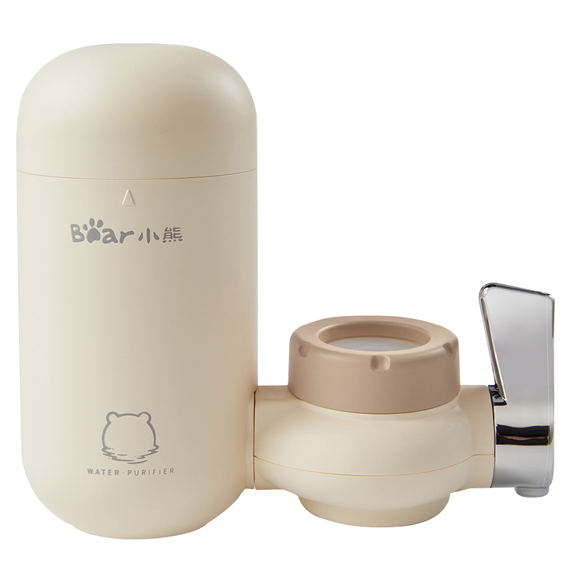 小熊(Bear )水龙头净水器自来水过滤除氯减垢家用厨房去除杂质前置滤水器六重复合芯一机一芯