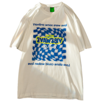 秋壳日系扭曲棋盘格印花短袖T恤女2022夏季小众设计感圆领上衣潮