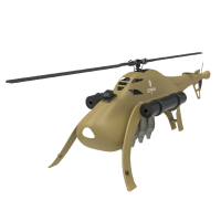 珠海紫燕(ZIYAN )河豚A2 大载重无人直升机 长航时电动无人直升机 适用于海拔3000米以下