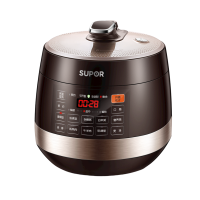 苏泊尔(SUPOR)电压力锅 球釜双胆 智能触控 开盖收汁 一键排压 SY-50YC9001Q 5L高压锅