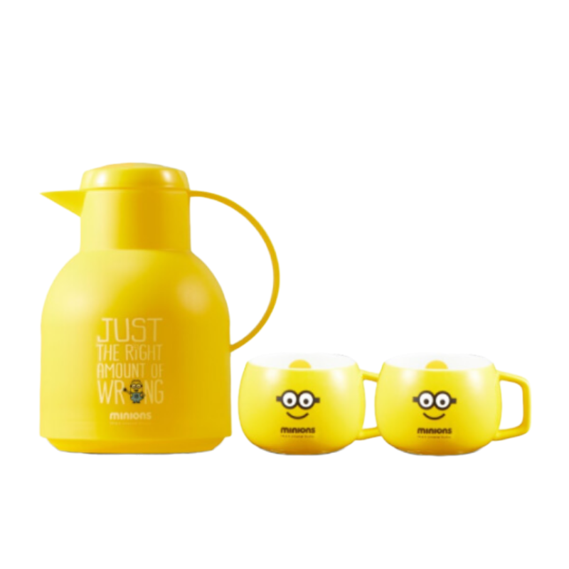 小黄人 神偷奶爸 玻璃内胆家居壶套装 MN-JBLT01-3