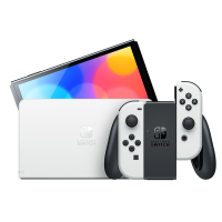 任天堂Nintendo Switch NS掌上游戏机 白色OLED主机 国行版 便携家用体感掌机(265)