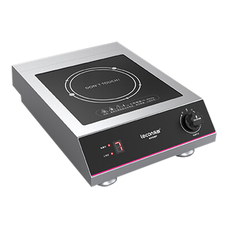 乐创( lecon)商用电磁炉3500W大功率 平面不锈钢电磁灶旋钮爆炒大火力电池炉新款升级SY-3501