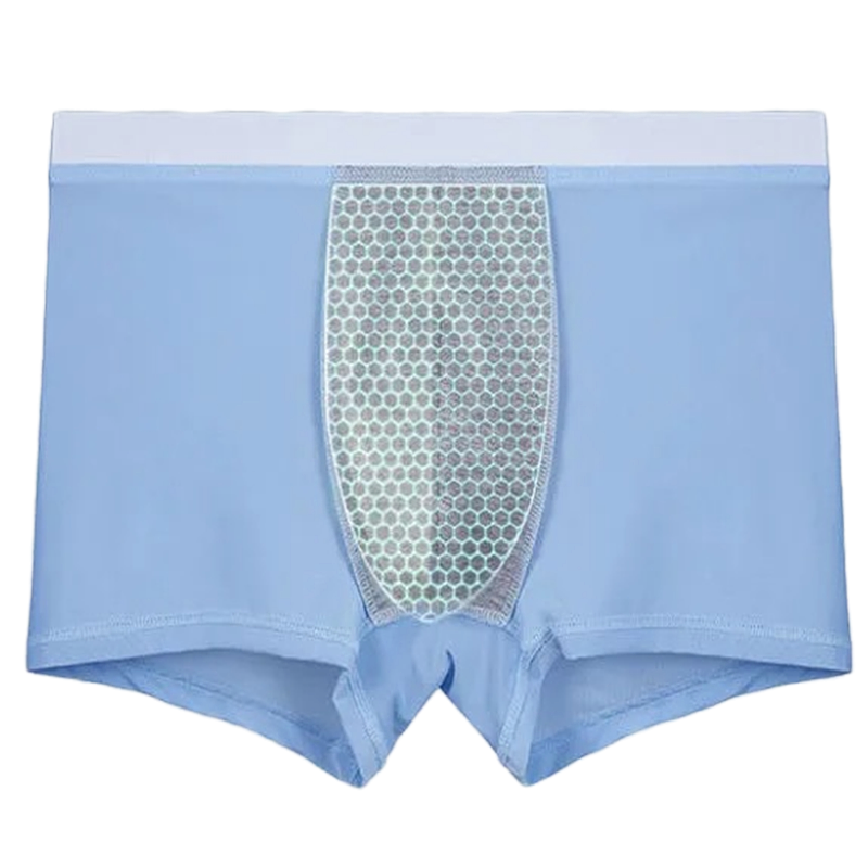 南极人夏季冰丝男士内裤礼盒装石墨烯里裆清爽透气内裤男