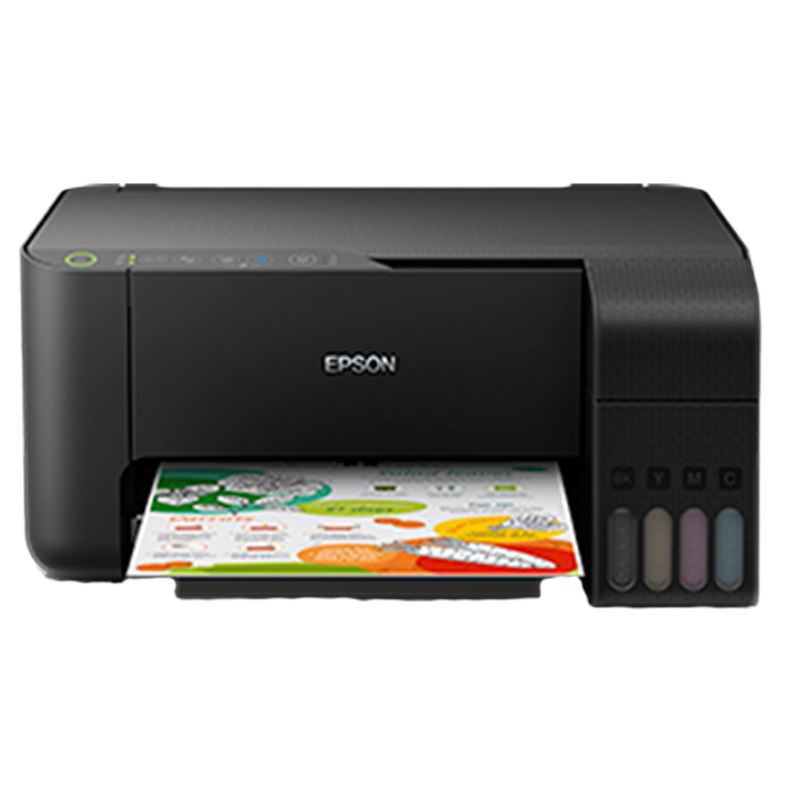 爱普生(EPSON) L3158 无线WIFI 彩色 原装墨仓式 多功能一体机(打印、复印、扫描)家庭作业打印好帮手