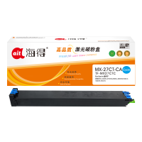 海得MX-27CT粉盒TF-MX27CTC蓝色13K适用夏普MX-2300N 2700N 2000L 3500N