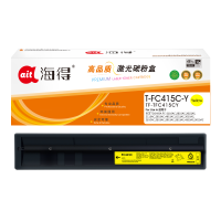 得T-FC415C粉盒TF-TFC415CY黄色大容量适用东芝FC-2110 2610 3615 4615 2010