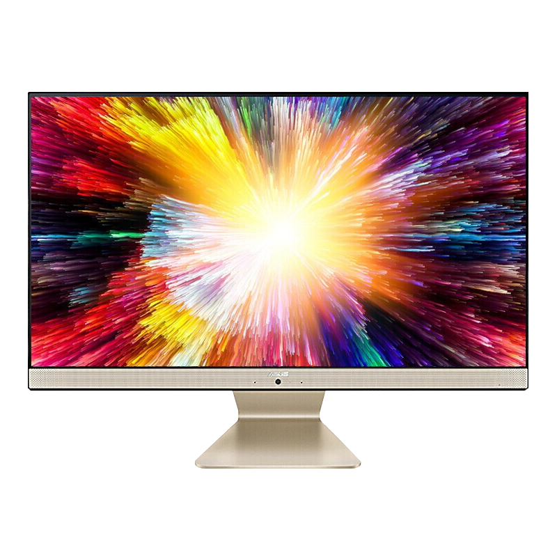 华硕(ASUS)猎鹰V4 21.5英寸商用家用办公一体机电脑(Intel J4025  32G 512G固态 全高清 )黑