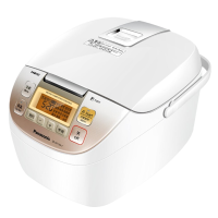 松下 (Panasonic) 电饭煲 SR-DE186-F 4.8升大容量智能米量判定预约多功能控制电饭锅 3-5-8人