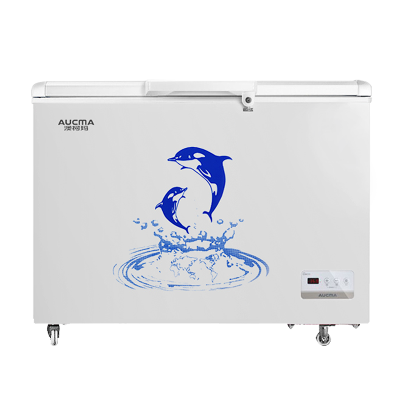 [预售]澳柯玛冰柜325L大容量深冷速冻净味无霜 家用节能冷冻柜单温冰柜BC/BD-325ND