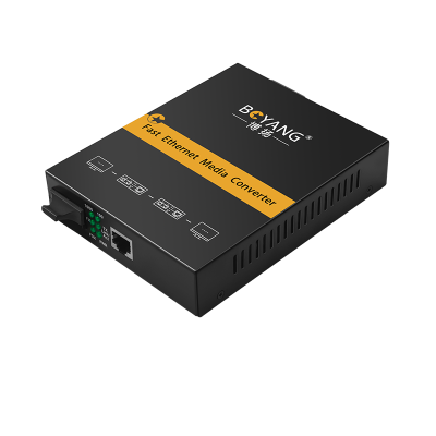 博扬 BY-NG912D LED光纤收发器 1.25G千兆多模双纤光电转换器 led显示屏专用全彩大屏 550m内电