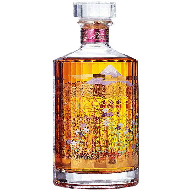 响(HIBIKI) 日本原装进口 调配型威士忌洋酒 17年 武藏野富士山 限定版 700ml 单瓶装 带盒