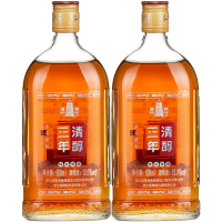 塔牌绍兴黄酒清醇三年花雕酒500ml*2瓶装手工冬酿半干型加饭酒